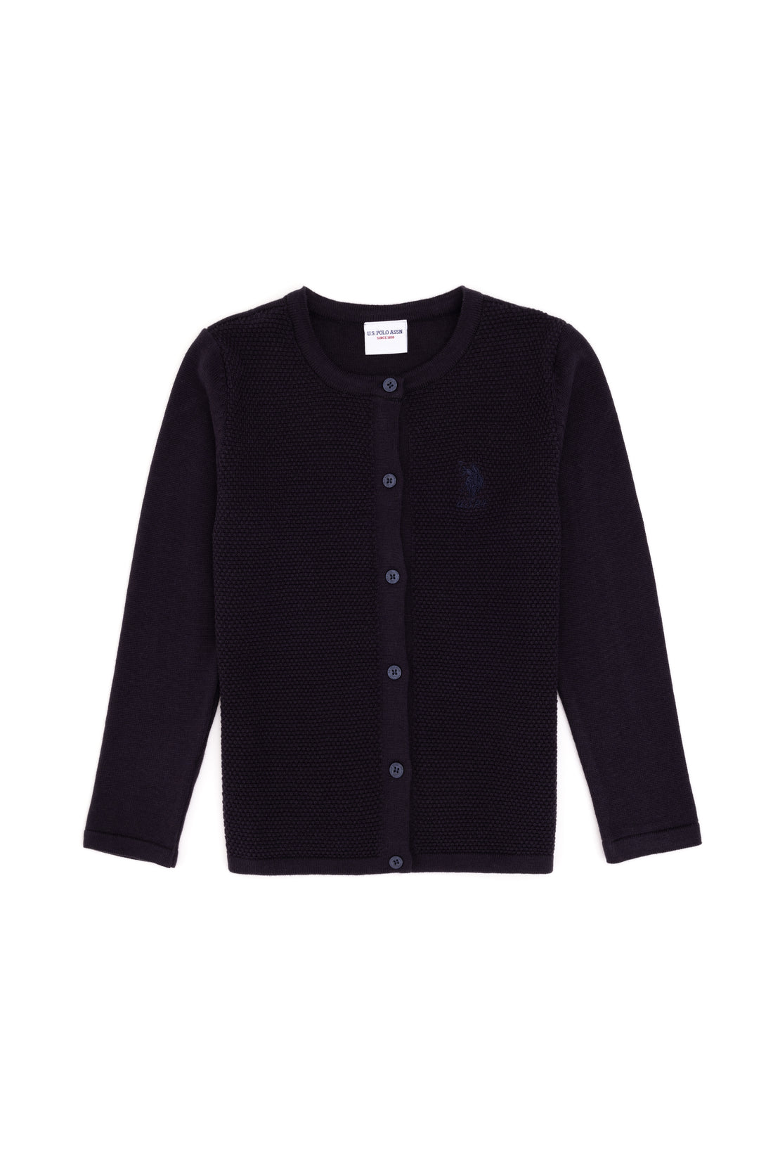 Girls' Navy Knitwear Cardigan