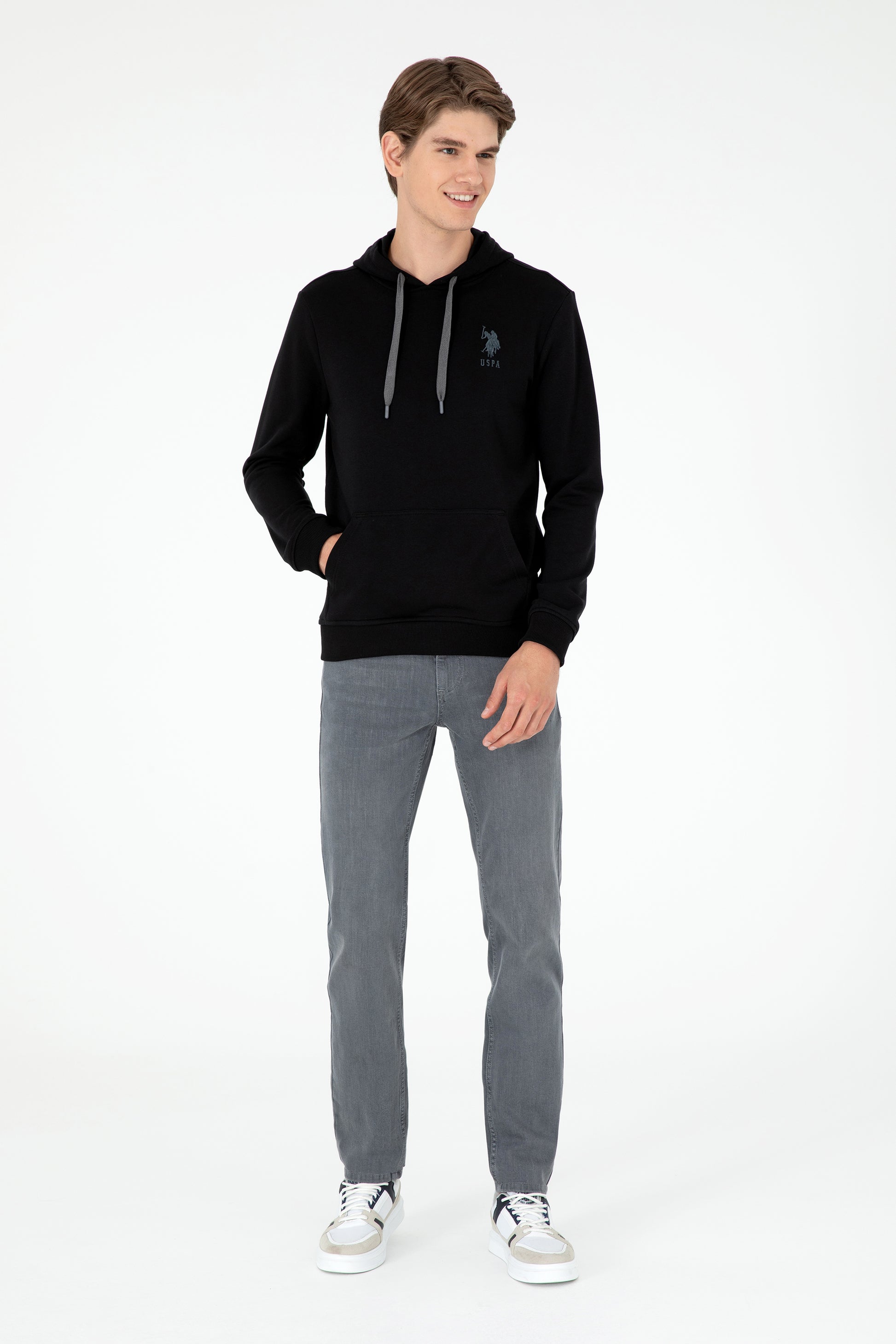 Men's Black Basic Sweatshirt