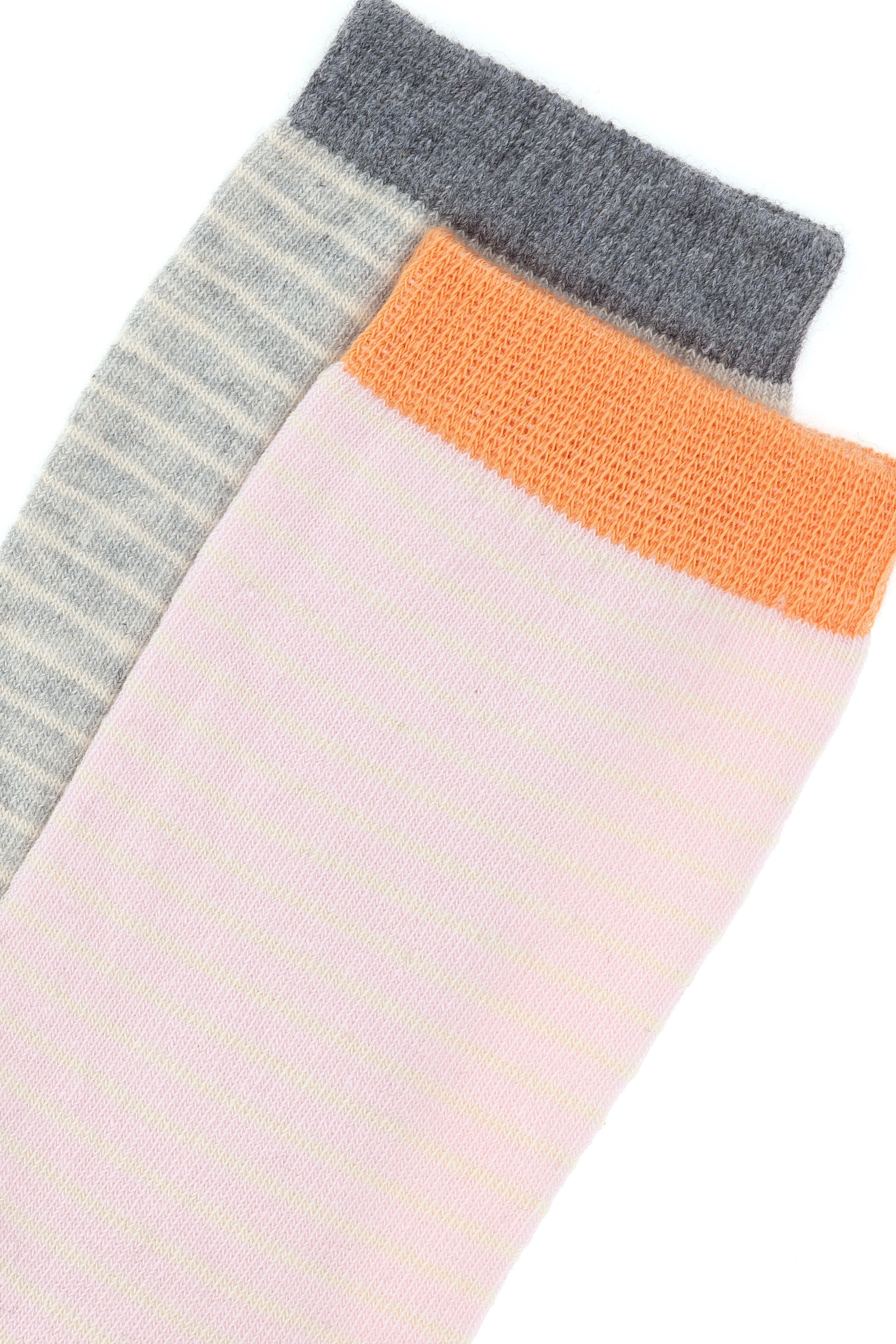 Women's Grey Melange Socket Socks