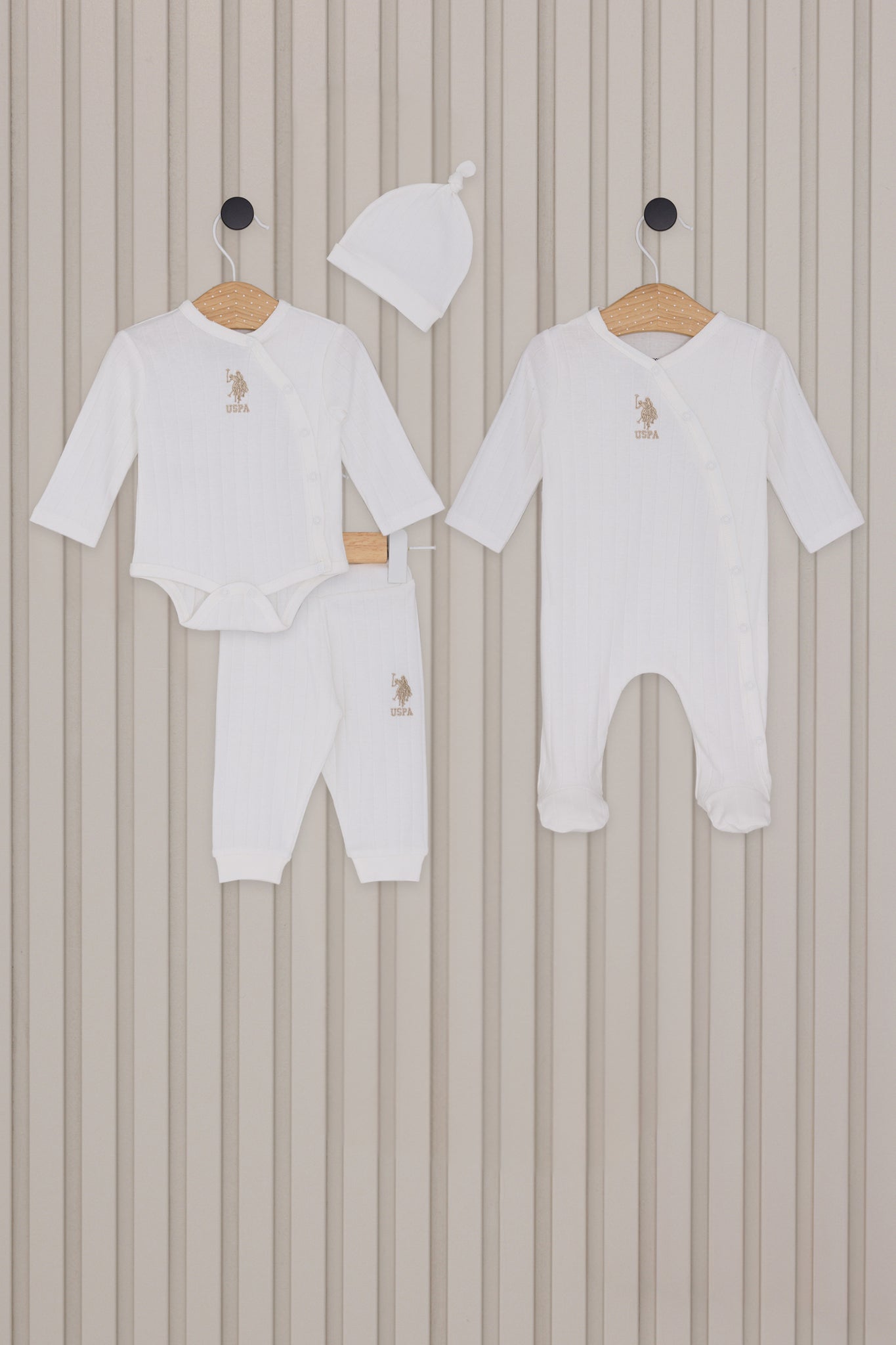 Baby Boy Cream Pajama Set