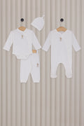 Baby Boy Cream Pajama Set