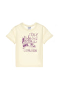 Girl's Cream T-Shirt