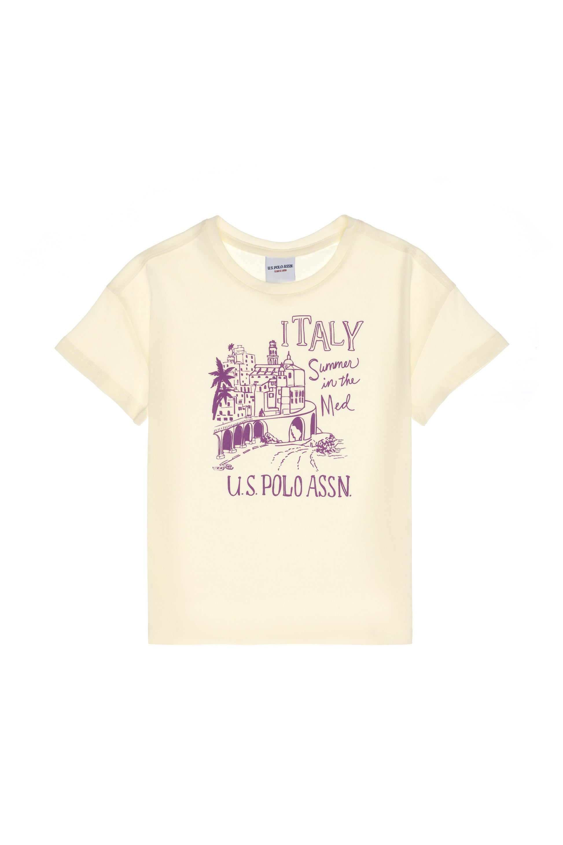 Girl's Cream T-Shirt