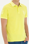 Men's Citron Basic Polo Neck T-Shirt