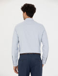 Grey Slim Fit Long Sleeve Shirt