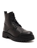 Black 100% Leather Boots