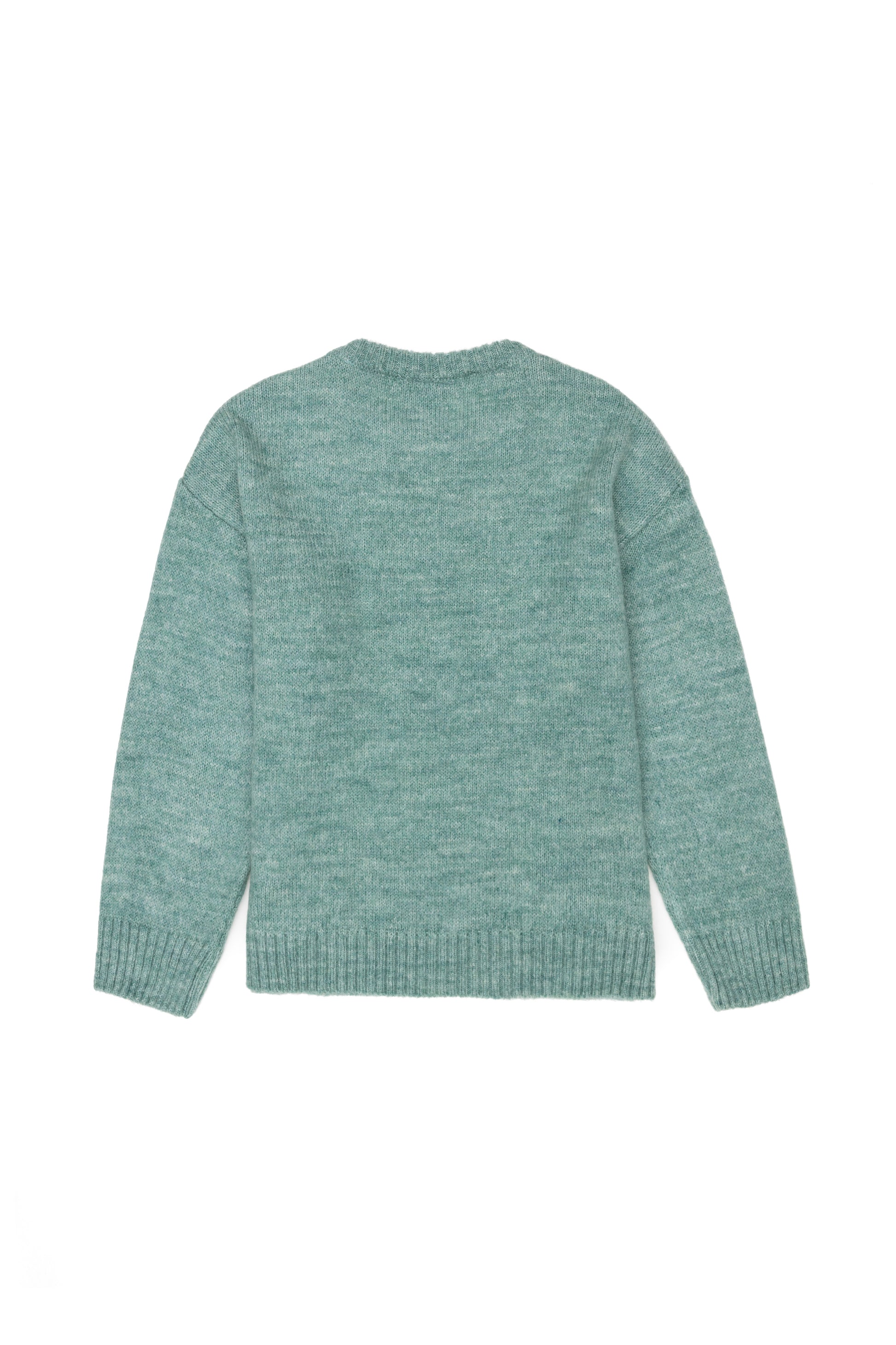 Girls' Mint Melange Sweater