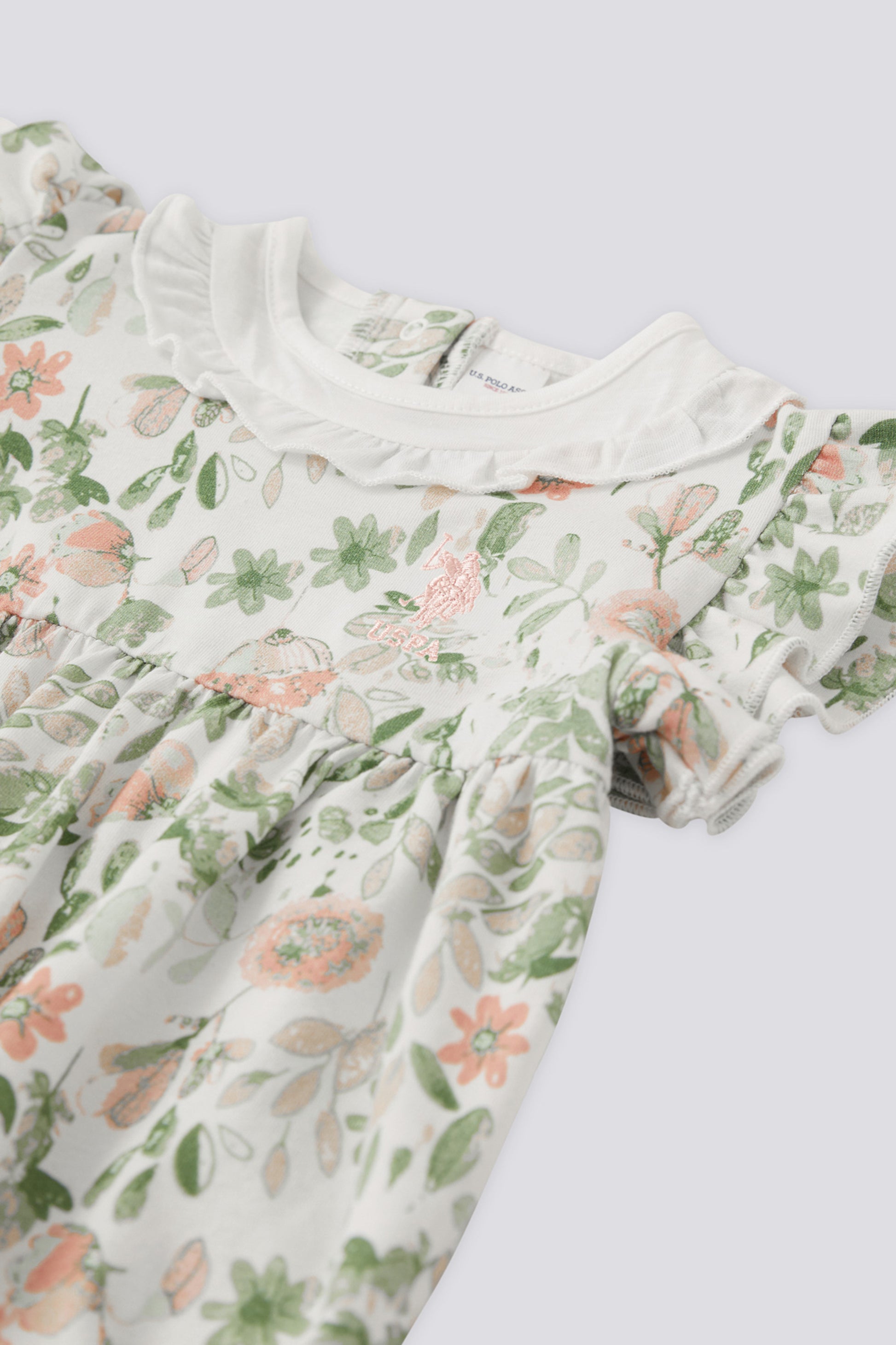 Baby Girl Floral Jumpsuit