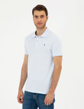 Light Blue Slim Fit Basic T-Shirt