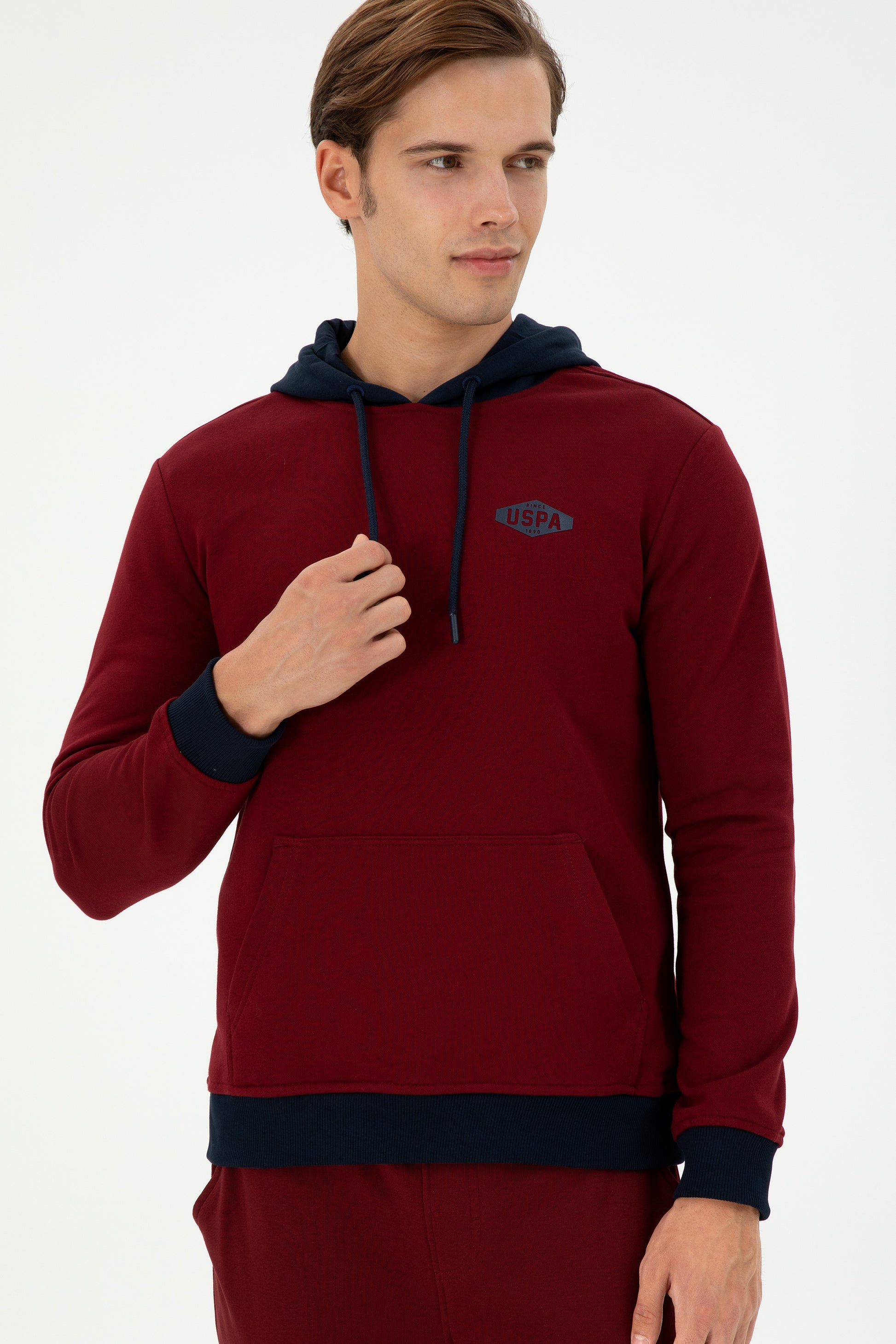 Men's Burgundy Sweatshirt