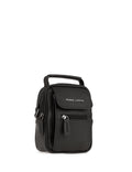 Men's Black Strap Handbag