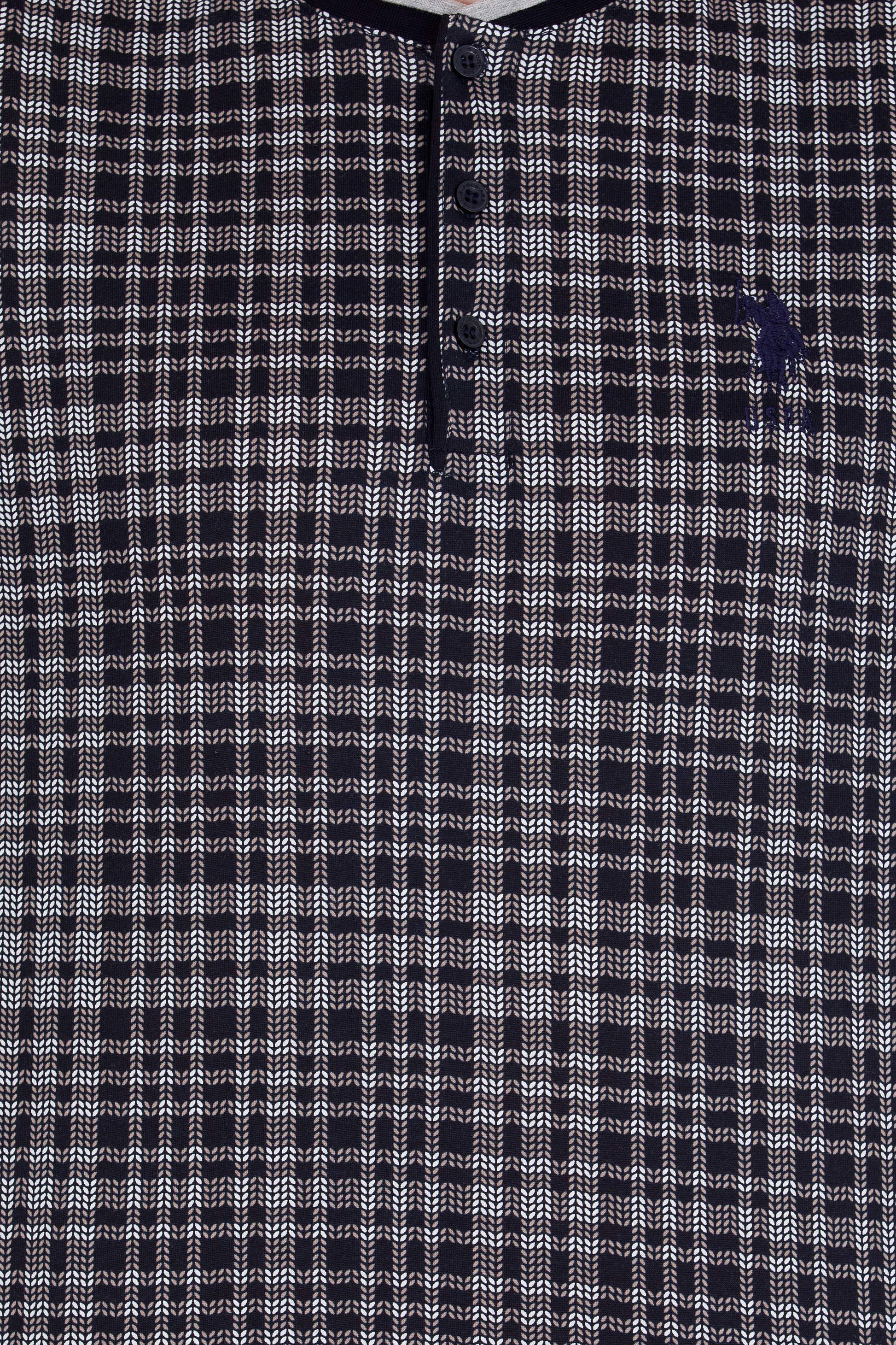 Men's Navy Blue Pajama Set