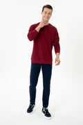 Men's Burgundy Sweatshirt