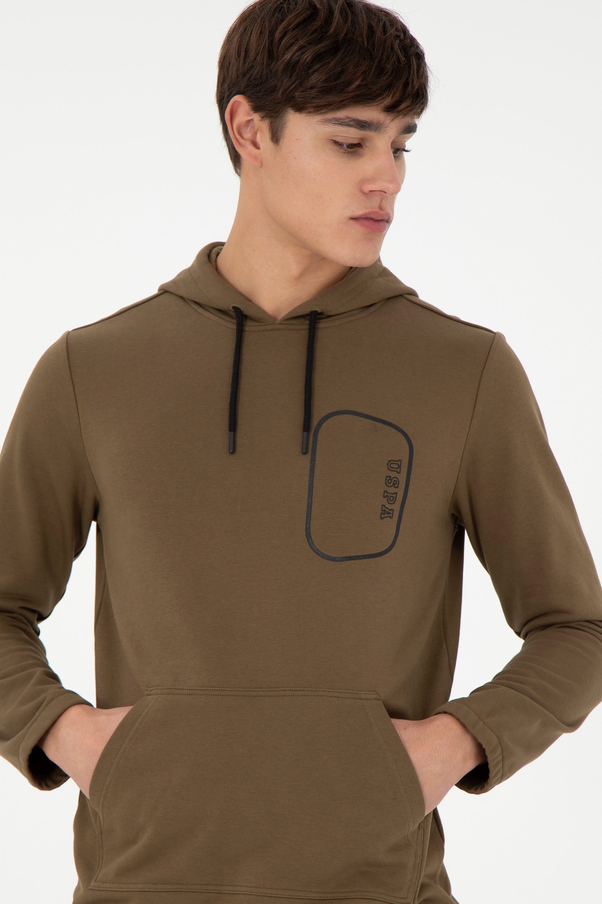 Men's Khaki Sweatshirt