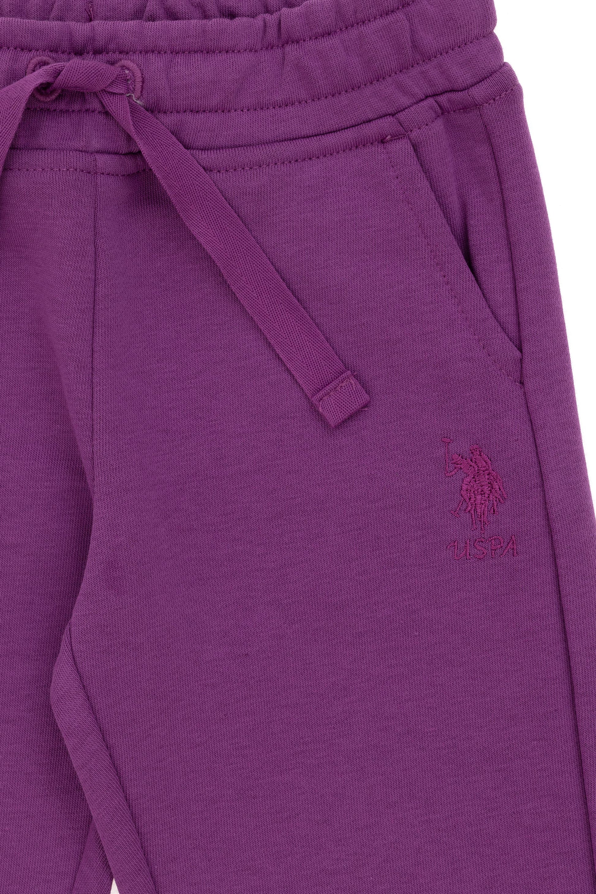 Girls' Violet Sweatpants