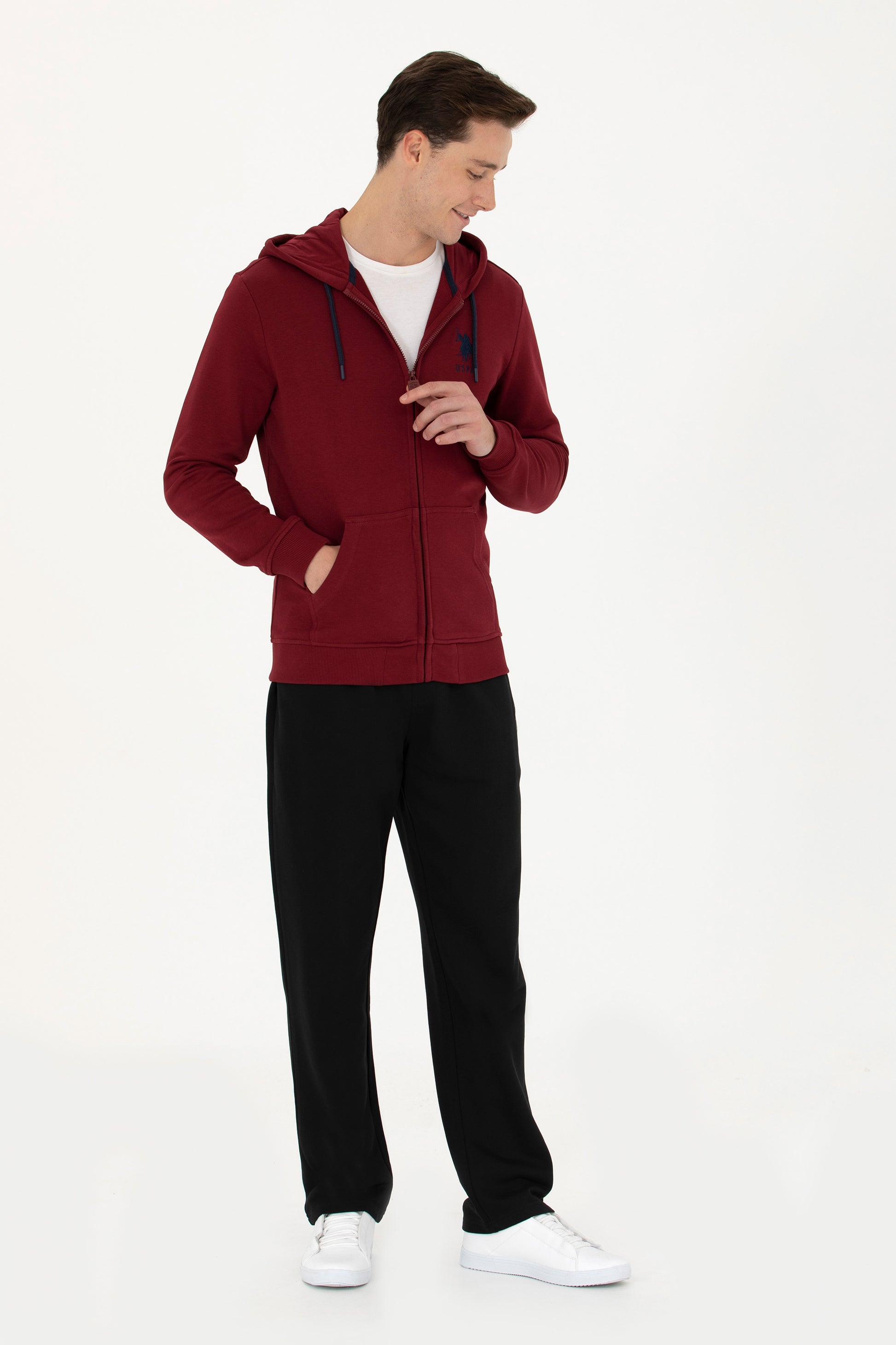 Men's Burgundy Sweatshirt