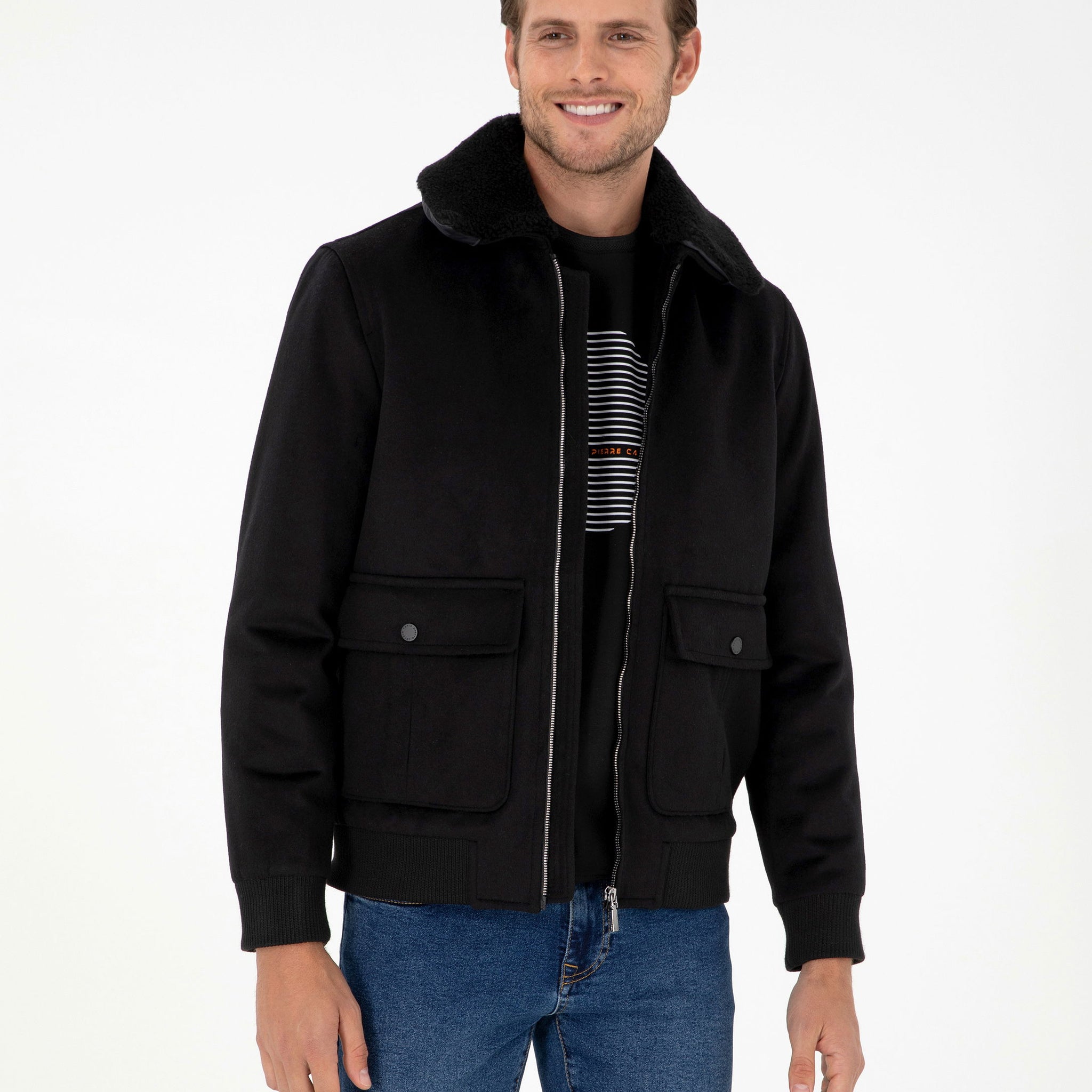 Black Cashmere Coat
