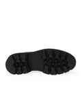Black 100% Leather Casual Shoes