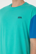 Men's Comfort Fit Crew Neck Mint T-Shirt