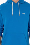 Men's Hooded Cobalt Basic Sweatshirt