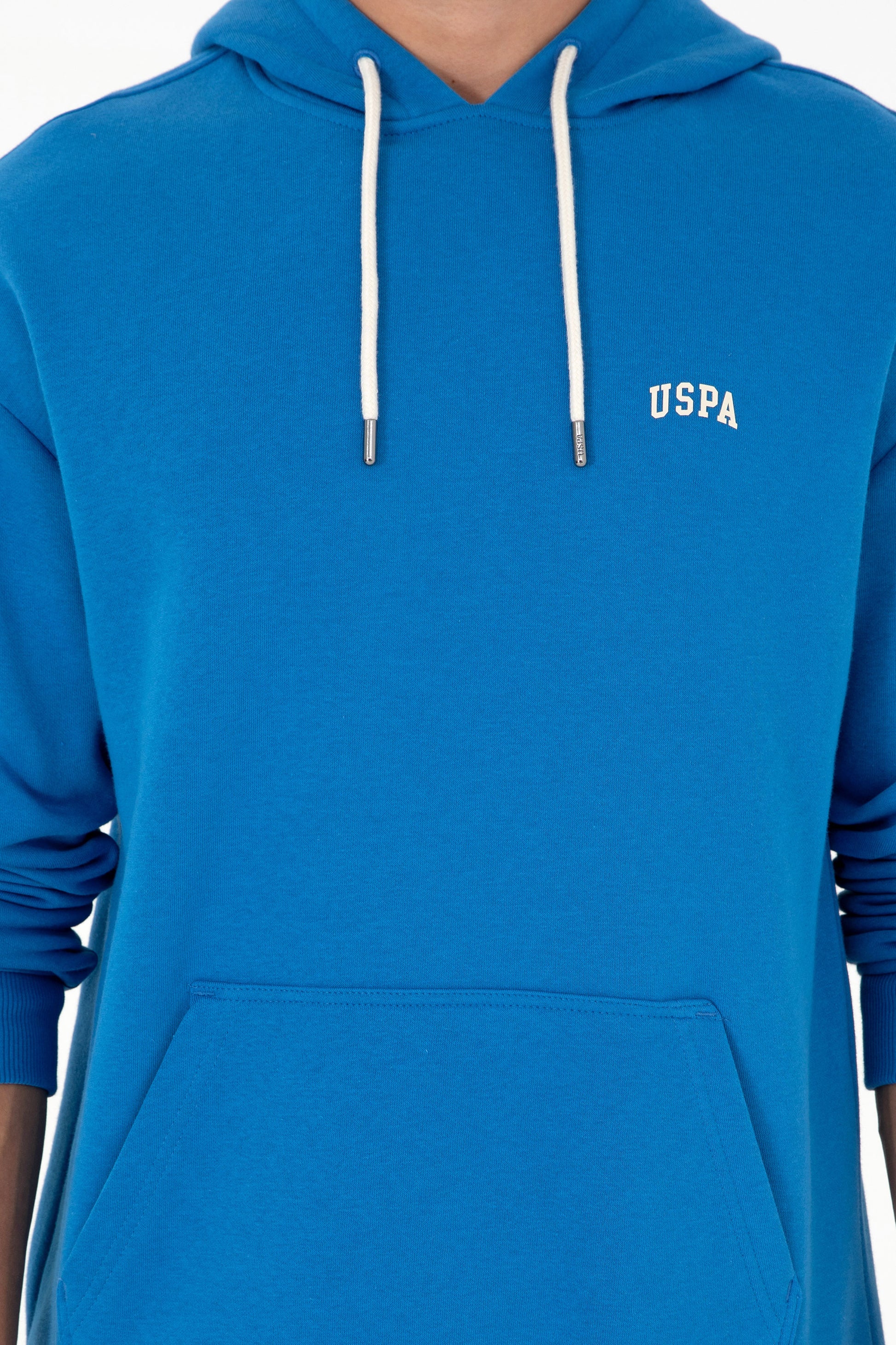 Men's Hooded Cobalt Basic Sweatshirt