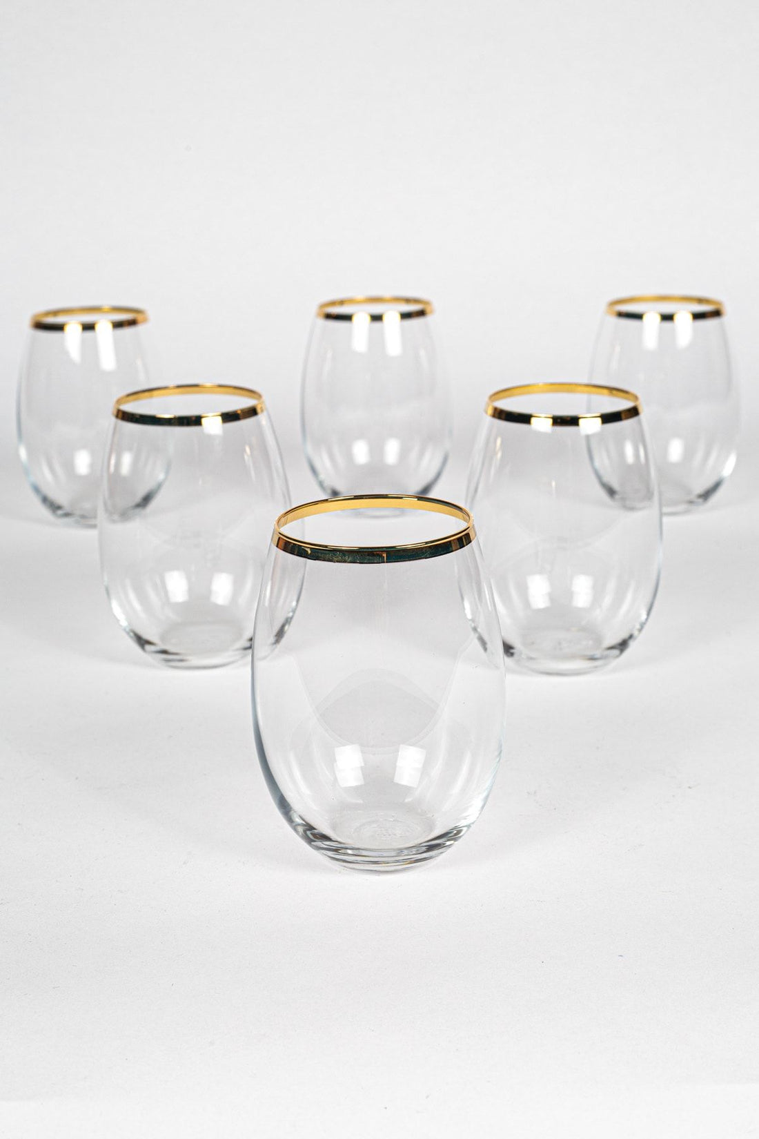 Astoria Gold Set of 6 Water Cups 350 Cc