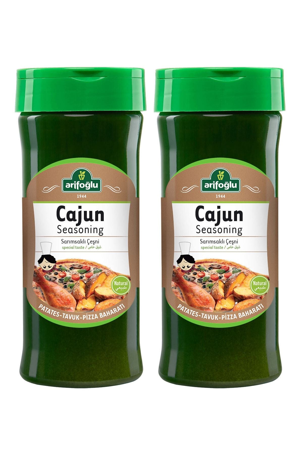 Cajun Seasoning Garlic Seasoning Pet 230gr + 230gr Set of 2