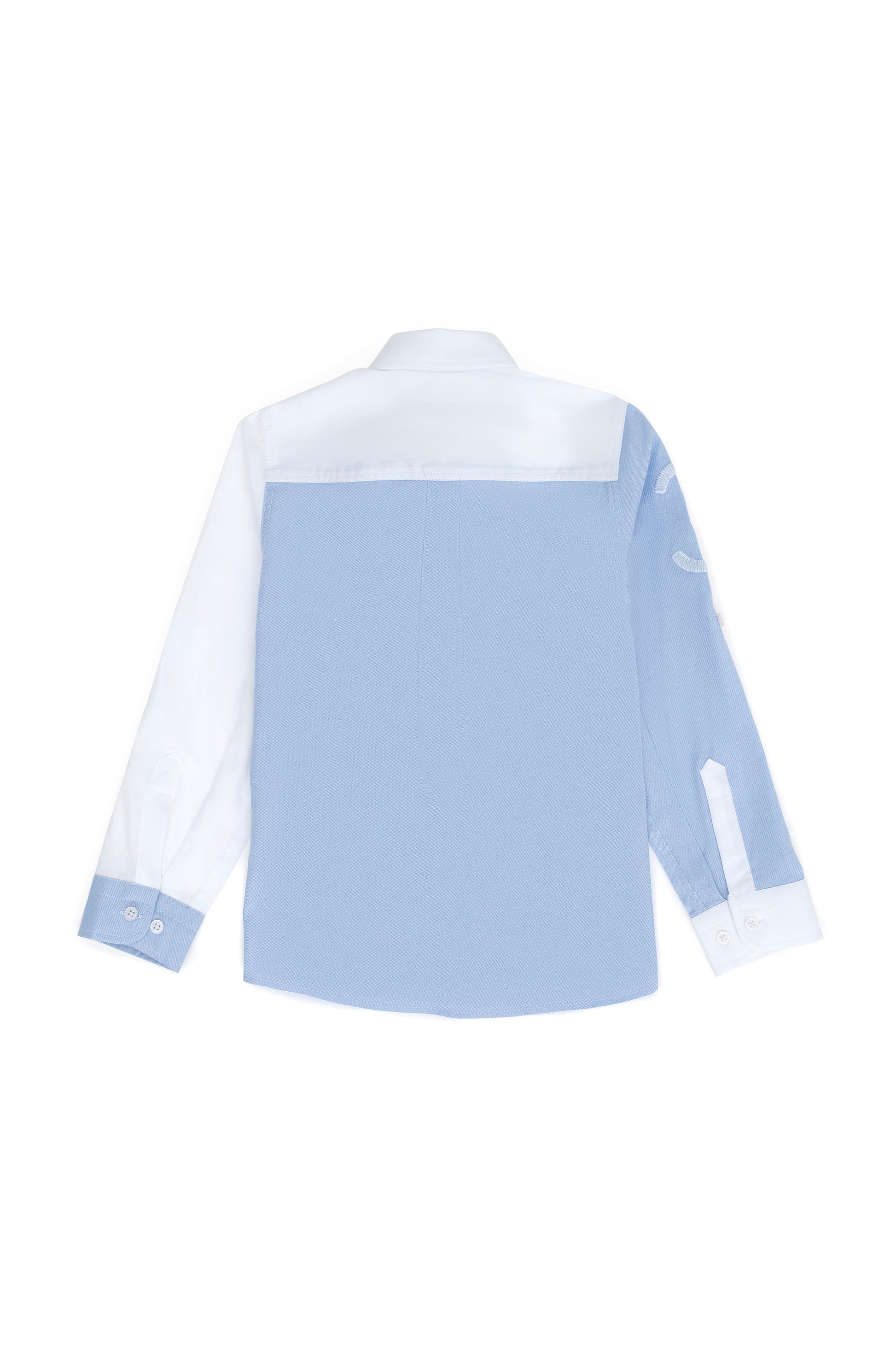 Boy's Blue Long Sleeve Shirt