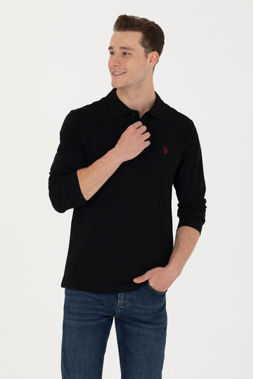 Men's Black Basic Sweatshirt