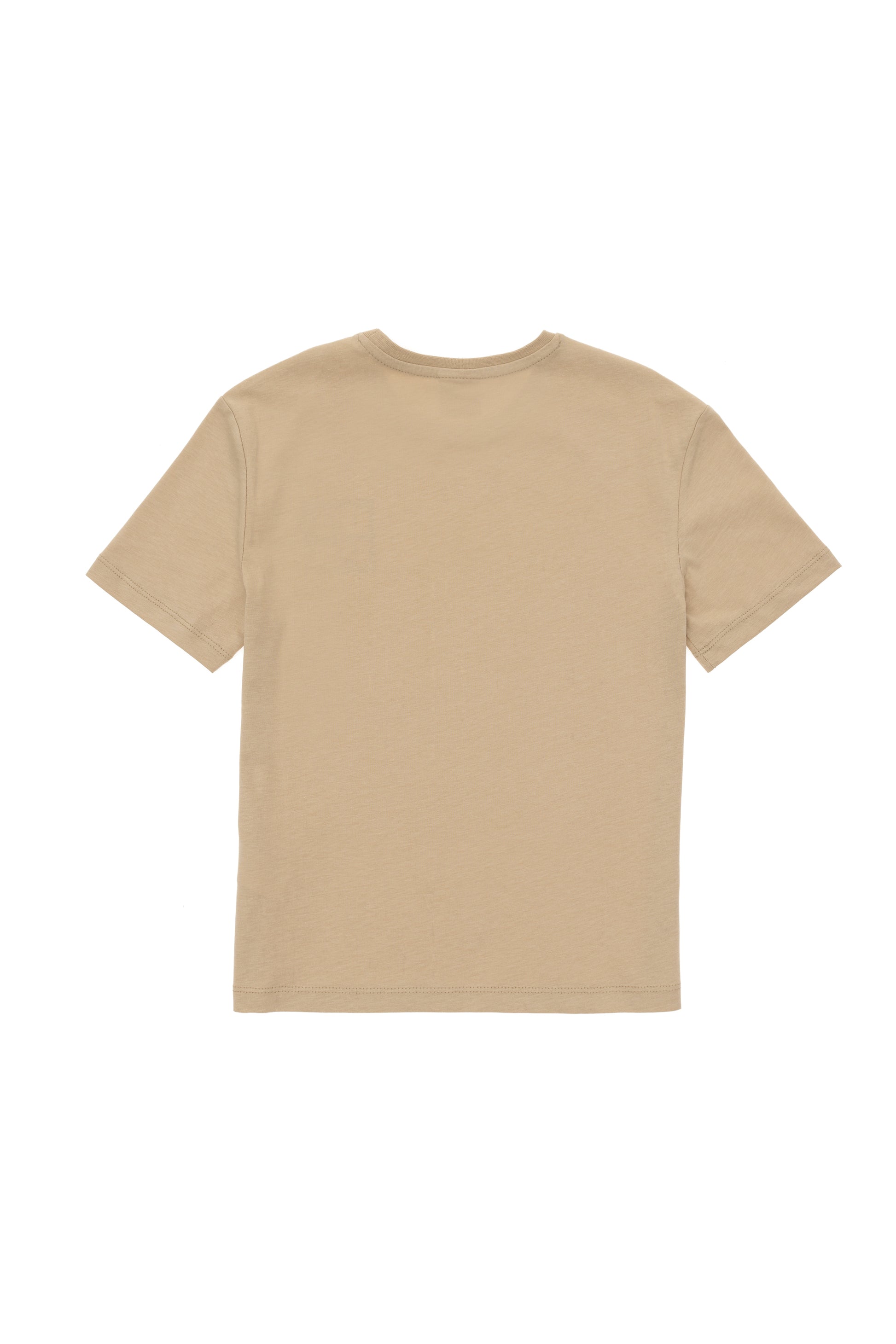 Boy's Sand Comfort Basic Crew Neck T-Shirt