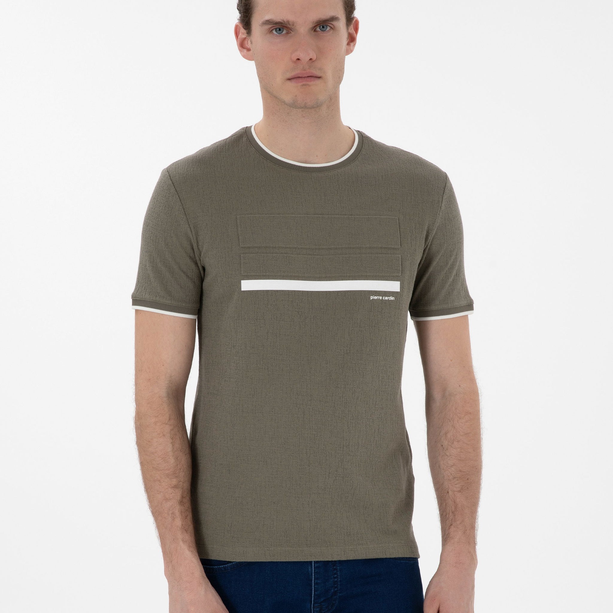 Khaki Slim Fit T-Shirt