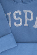 Girls' Dark Blue Basic Sweatshirt