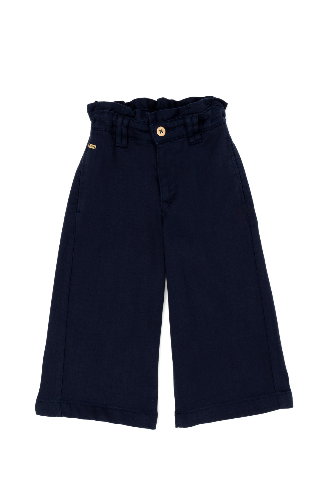 Girls' Navy Blue Canvas Pants