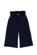 Girls' Navy Blue Canvas Pants