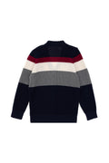 Boy's Navy Blue Knitwear Cardigan