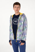 Men's Light Grey Knitted Cardigan