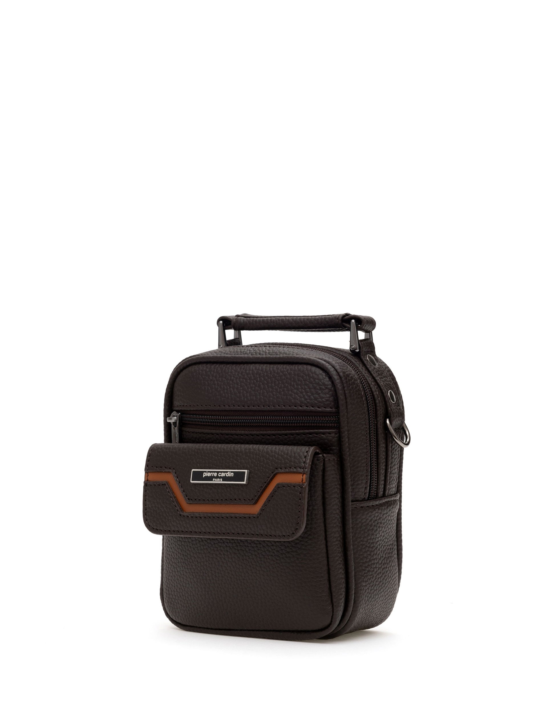 Men's Brown Hanger Handbag
