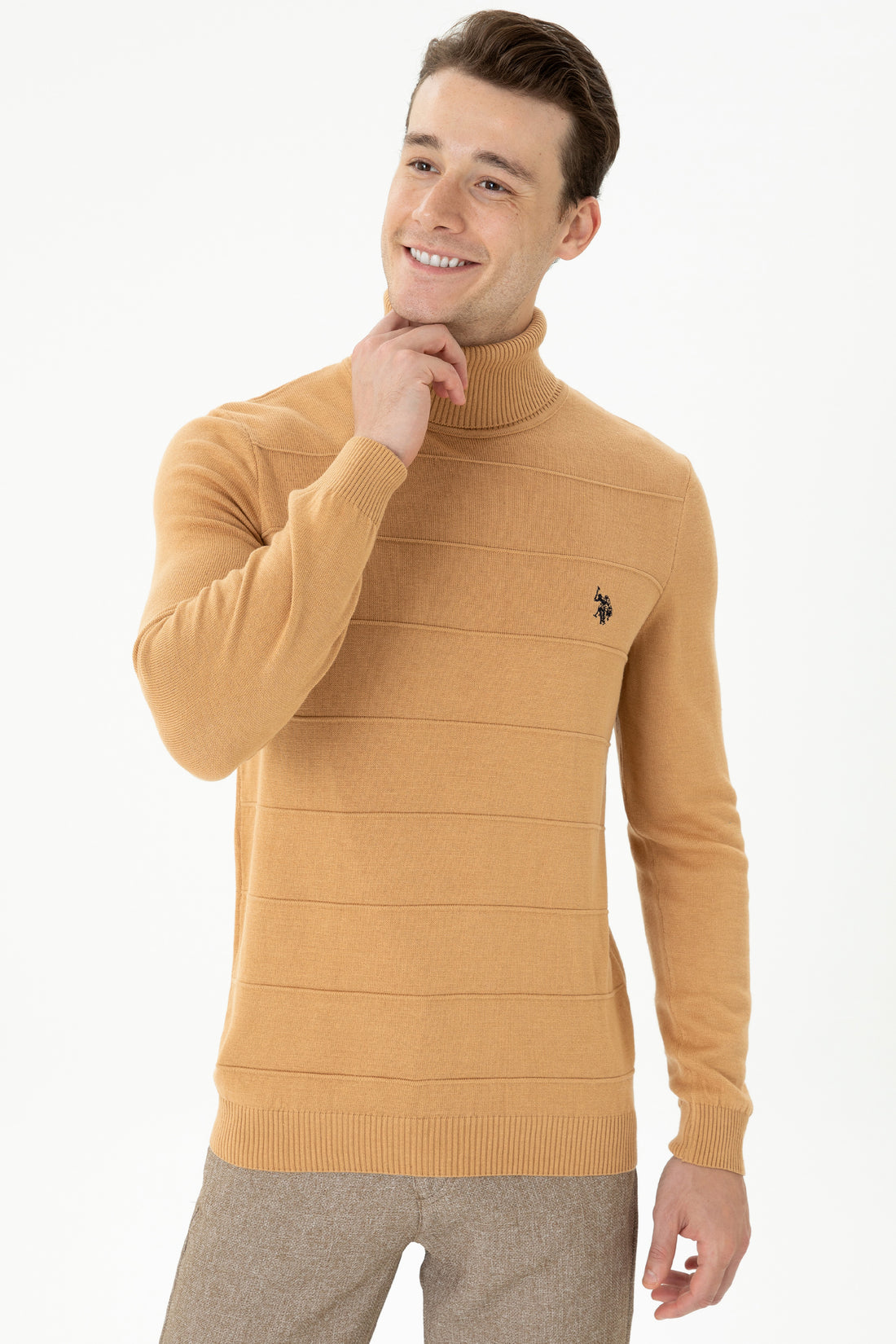 Men's Sand Melange Sweater