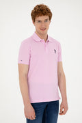 Men's Pink Basic T-Shirt