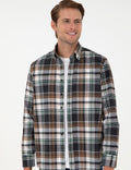 Brown Comfort Fit Lumberjack Shirt