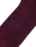 Burgundy Socks