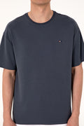 Men's Comfort Fit Crew Neck Anthracite T-Shirt