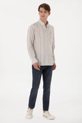 Mens Mink Long Sleeve Shirt