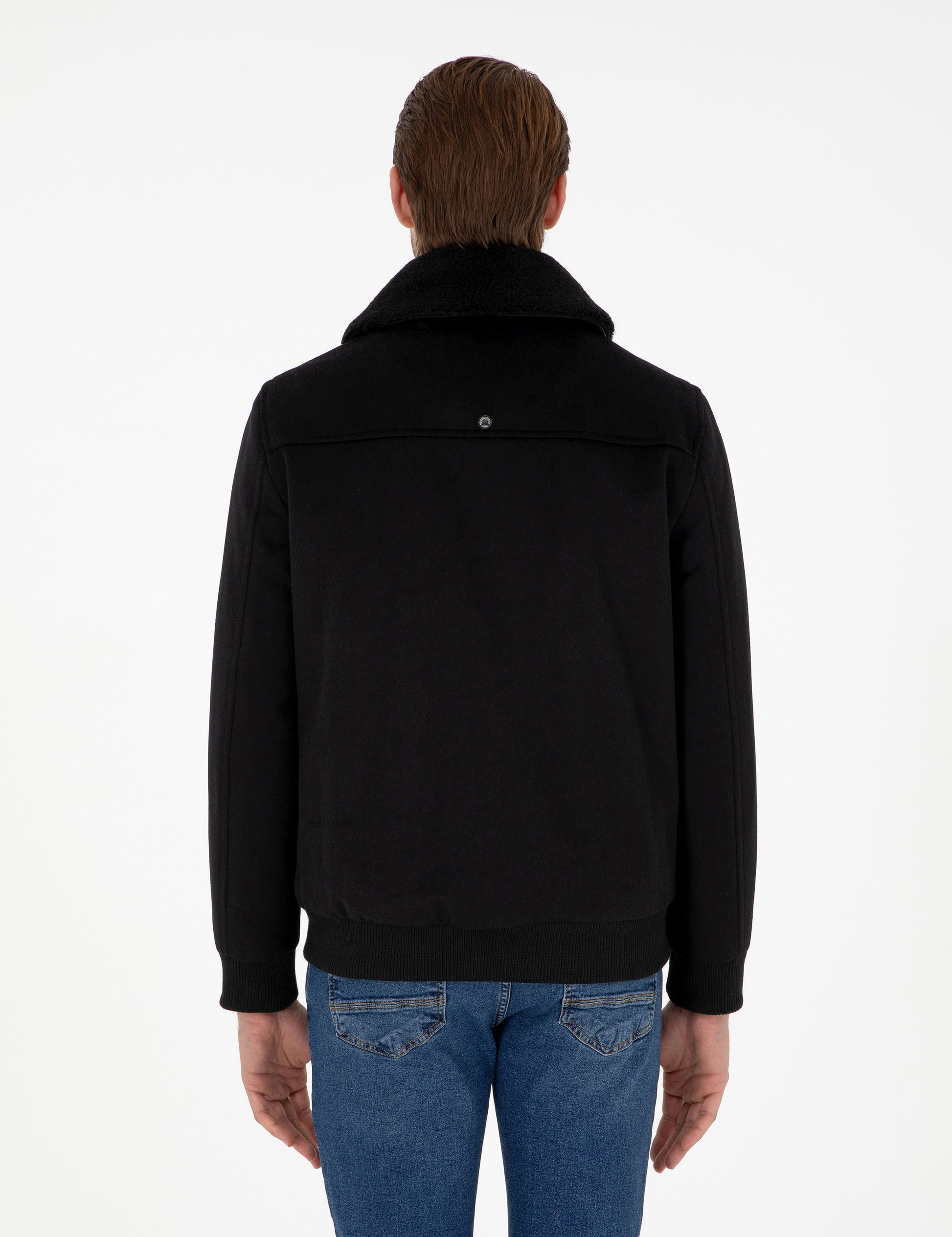 Black Cashmere Coat