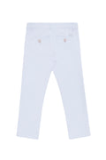 Boy's Light Blue Canvas Pants