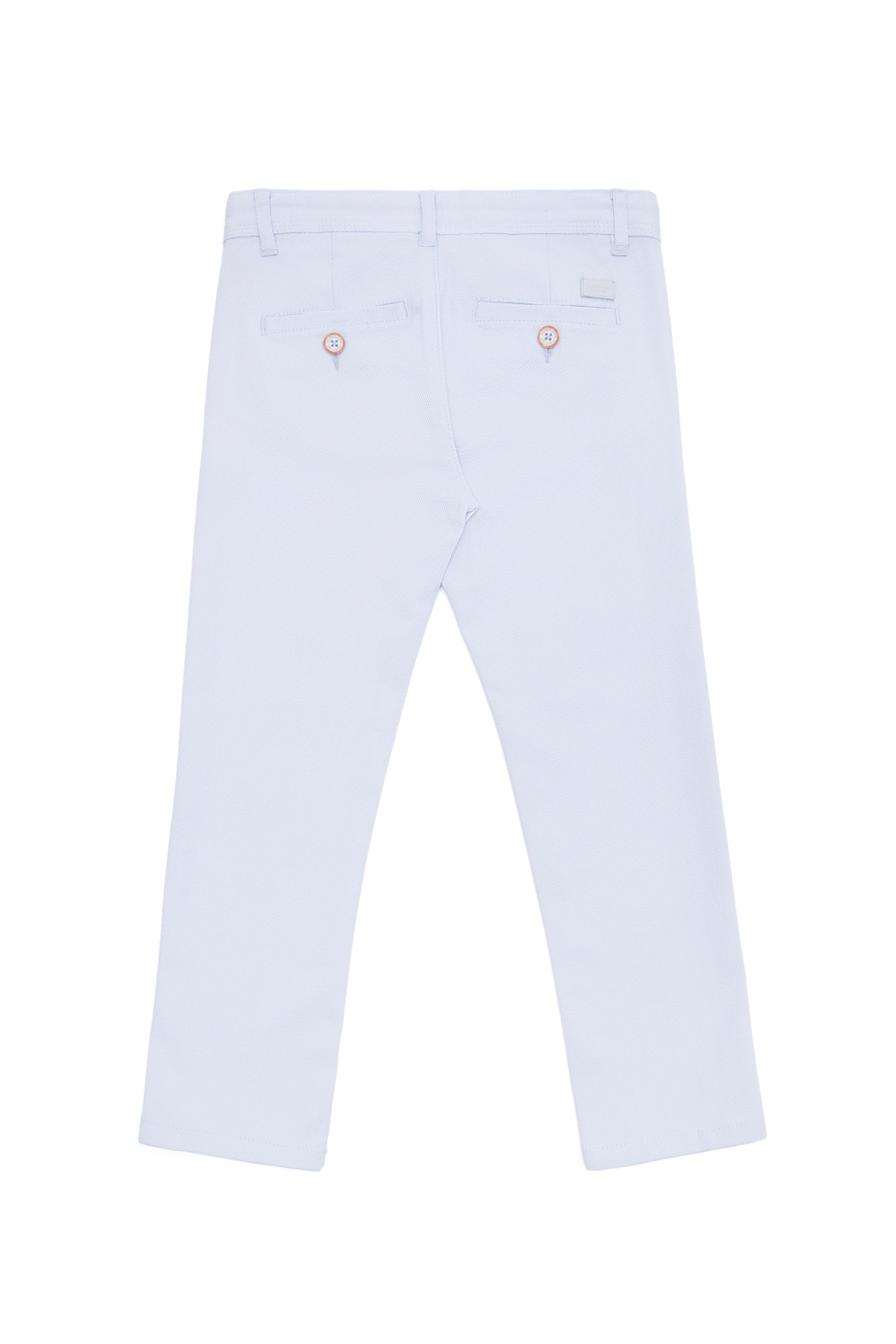 Boy's Light Blue Canvas Pants
