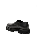Black 100% Leather Casual Shoes