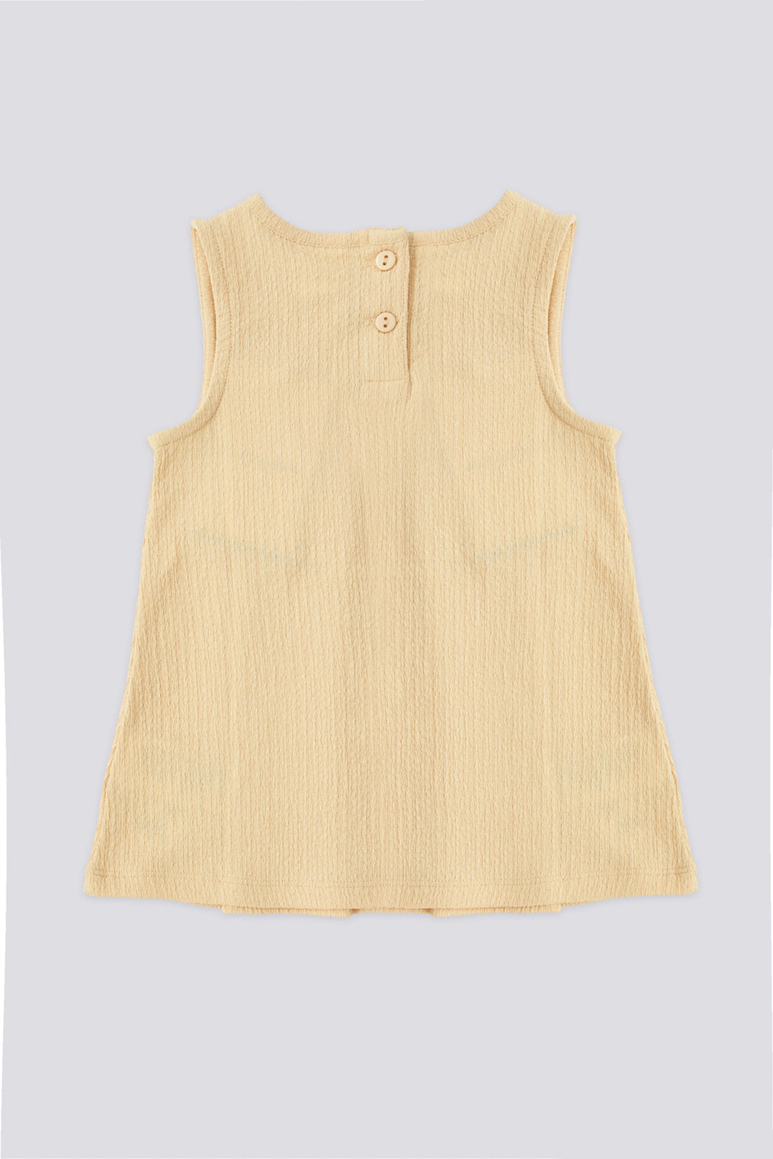 Baby Girl Yellow Sleeveless Dress