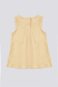 Baby Girl Yellow Sleeveless Dress