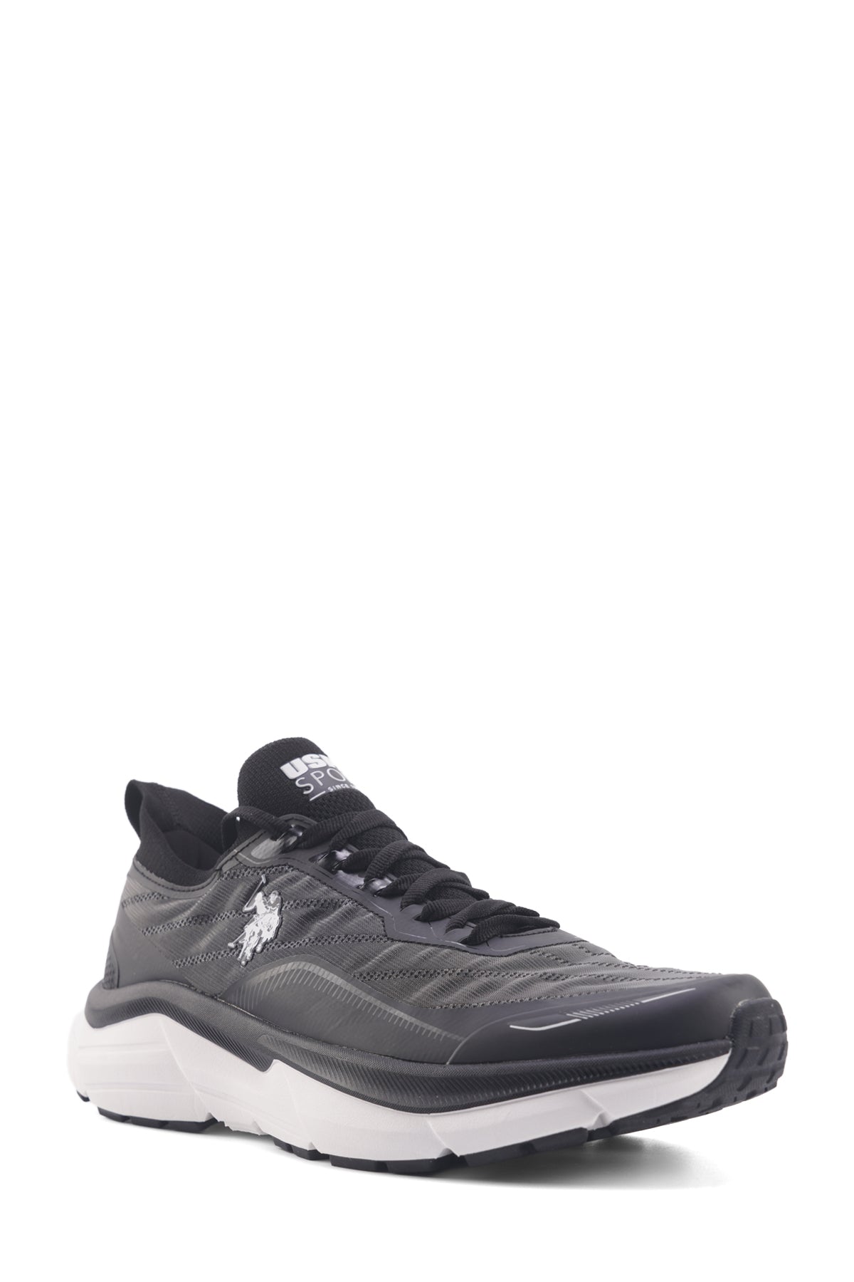 STEVEN 4FX Black Men's Running Shoes